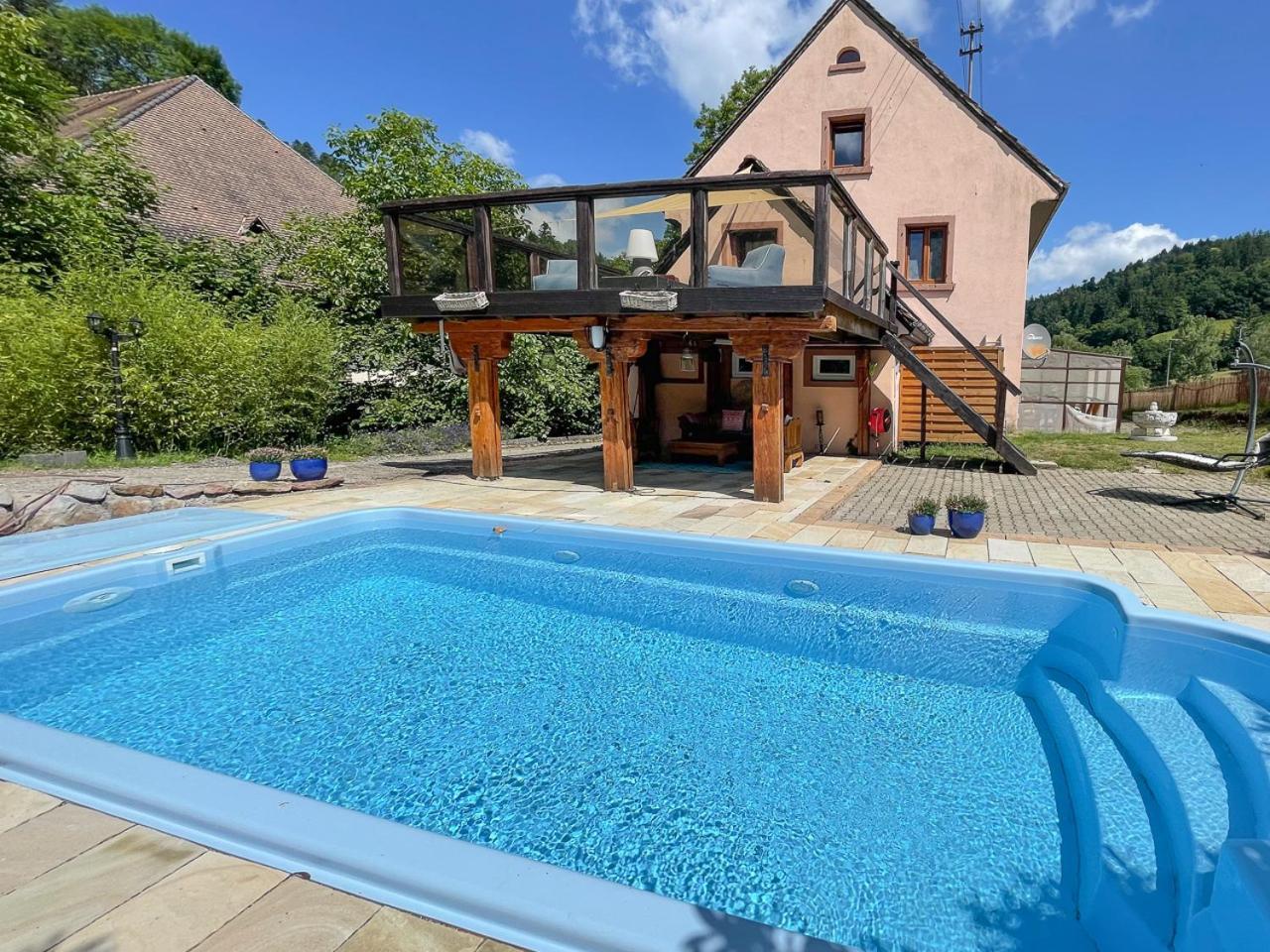 פרייבורג Ferienhaus Kappel Mit Pool מראה חיצוני תמונה